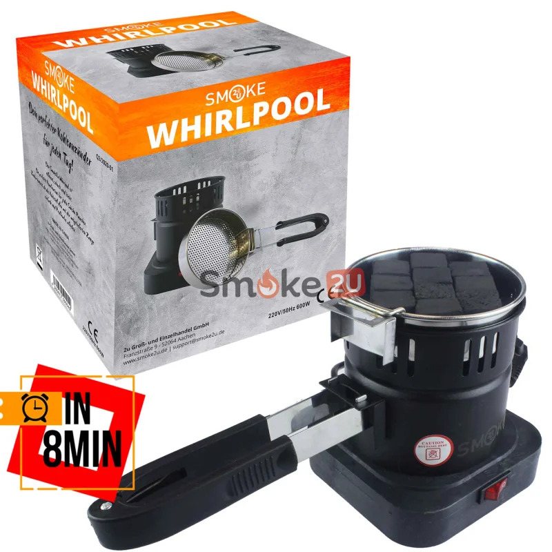 Smoke2U Kohleanzünder Whirlpool 600W